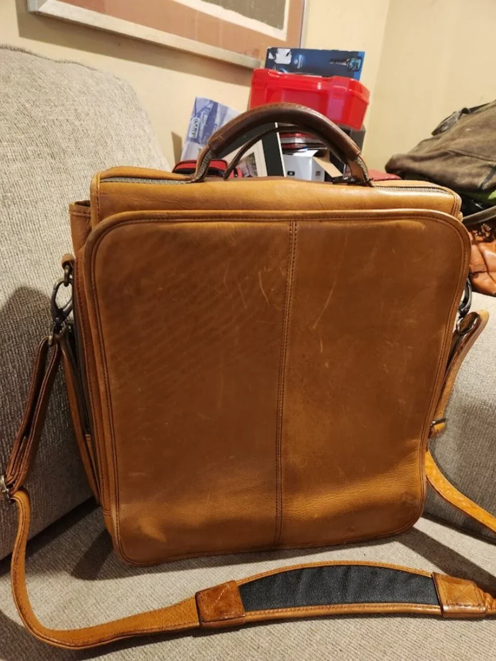 vintage computer bag